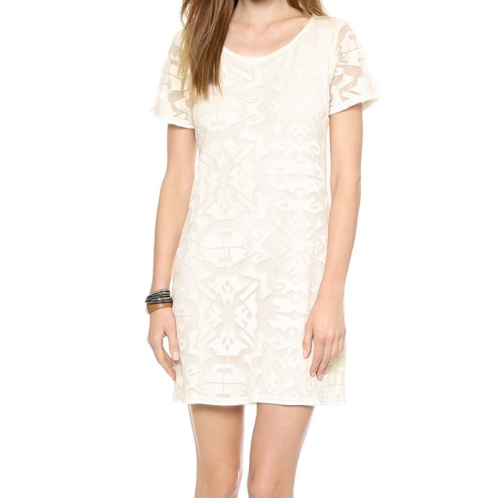 Ella Moss Talitha Geo Burnout Shift Dress